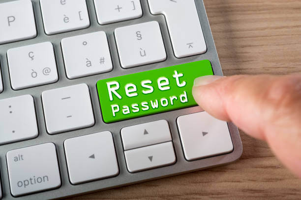 Resetting your password is straightforward