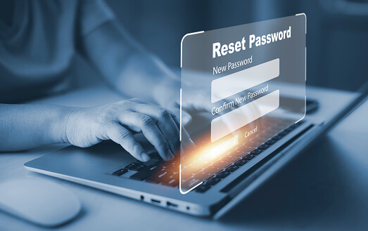 Reset your password