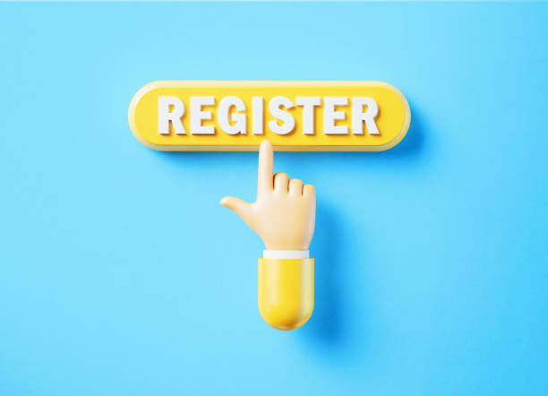 Press “Sign up” to start the registration process