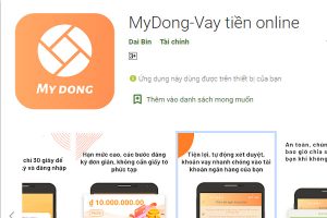 Tải app MyDong về máy điện thoại