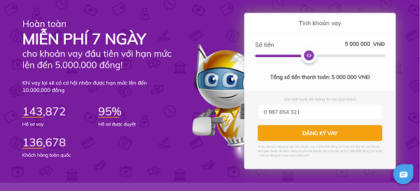 Đánh giá khách quan khi vay tiền online Robocash