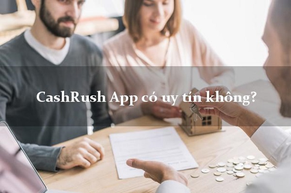 Chính sách vay nhanh CashRush apk.