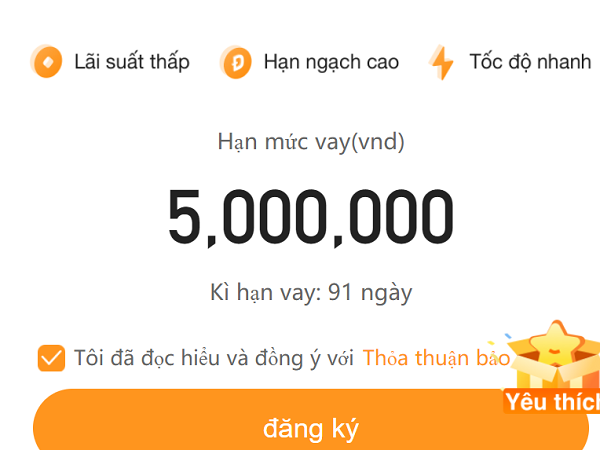 Hướng dẫn quy trình vay online tại H5 Bee Credit