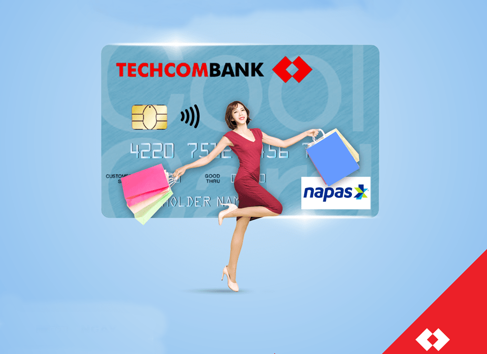 Thẻ ATM Techcombank là sản phẩm đạt tiêu chuẩn ISO 7810