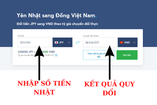 Một số ứng dụng online quy đổi mệnh giá tiền sen sang VNĐ.