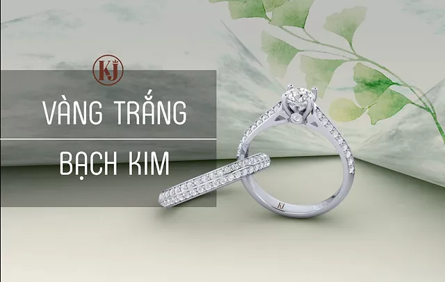 Vàng trắng hay bạch kim là một trong những chất liệu trang sức được ưa chuộng