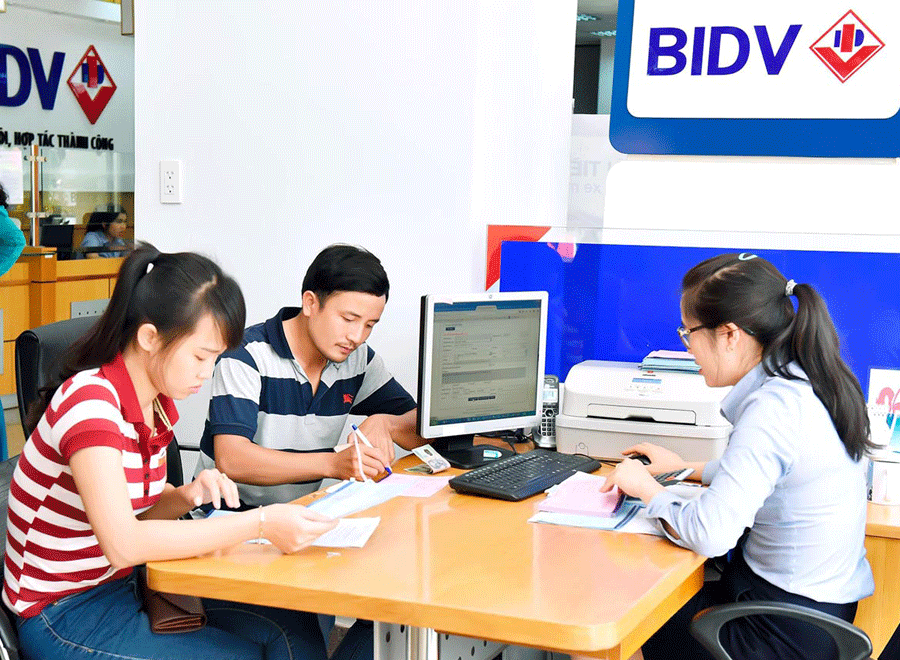 Đăng ký tại chi nhánh ngân hàng BIDV