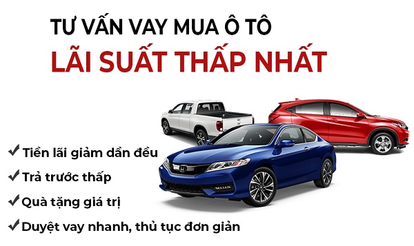 Bảng cập nhật lãi suất vay mua ô tô các ngân hàng 2022.