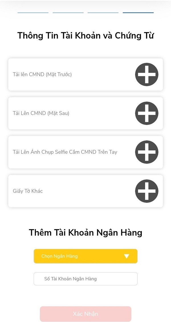 Cung cấp CMND/CCCD