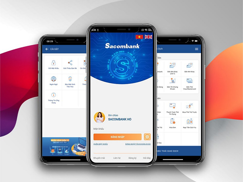 Phí dịch vụ khi rút tiền ATM Sacombank