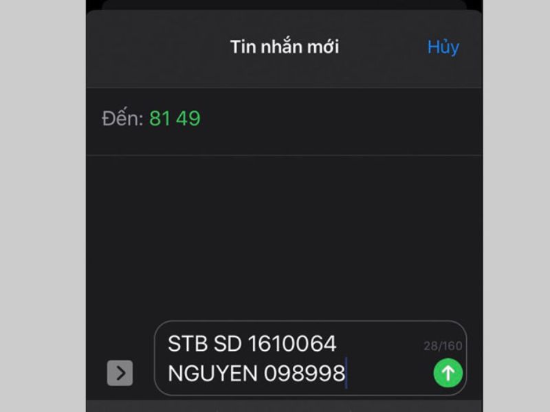 Thông qua tin nhắn SMS bạn có thể kiểm tra số dư tài khoản nhanh chóng