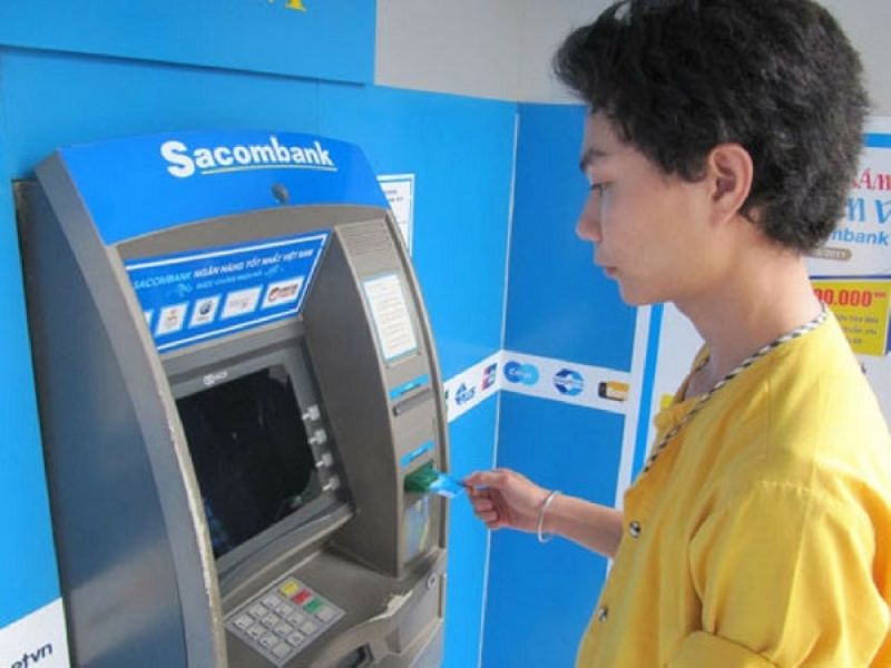 Kích hoạt thẻ Sacombank tại ATM nhanh chóng chỉ với 5 bước