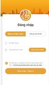 Bước 2 vay tiền app Vay Ăn Liền.