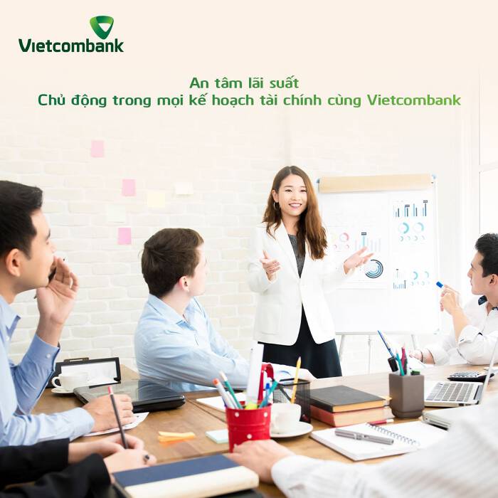 Dịch vụ vay vốn tại Vietcombank thu hút khách hàng