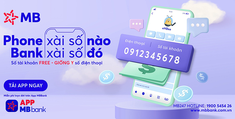 Cách thay đổi số thông tin tài khoản Ngân hàng MB Bank miễn phí