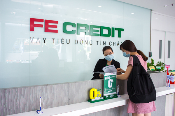 Vay tín chấp tại Fe Credit