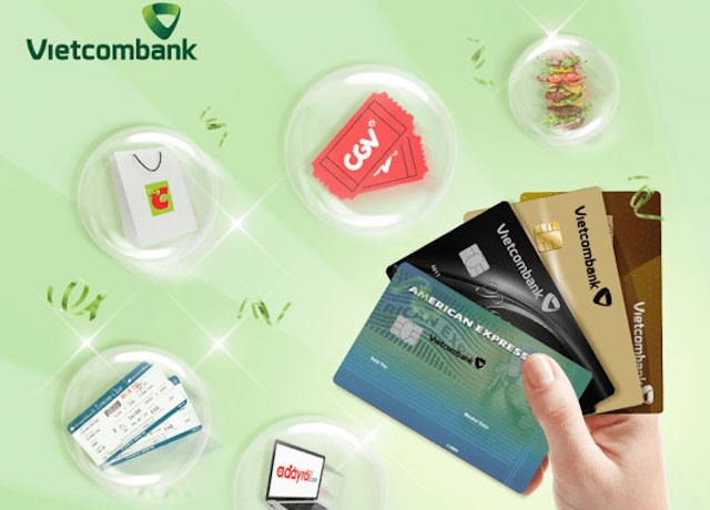 Tiện ích khi sử dụng thẻ tín dụng Vietcombank.