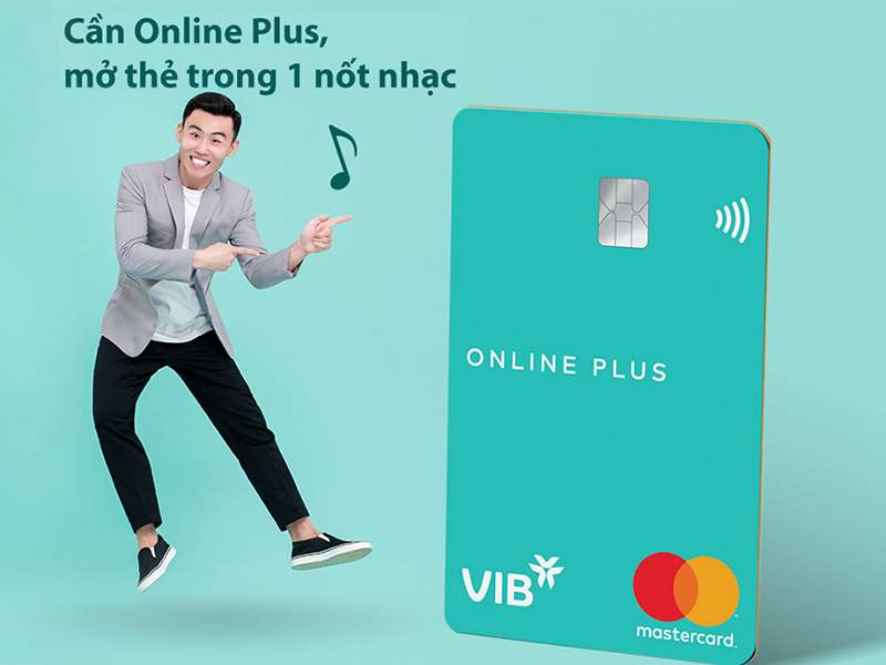 Lợi ích khi mở thẻ VIB Online.