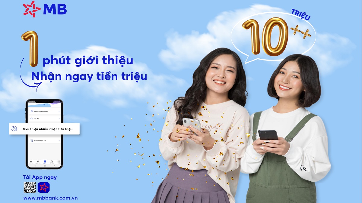 Hướng dẫn nhận 500k MB Bank qua ứng dụng.