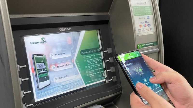 Rút tiền bằng mã QR Vietcombank đơn giản và nhanh chóng