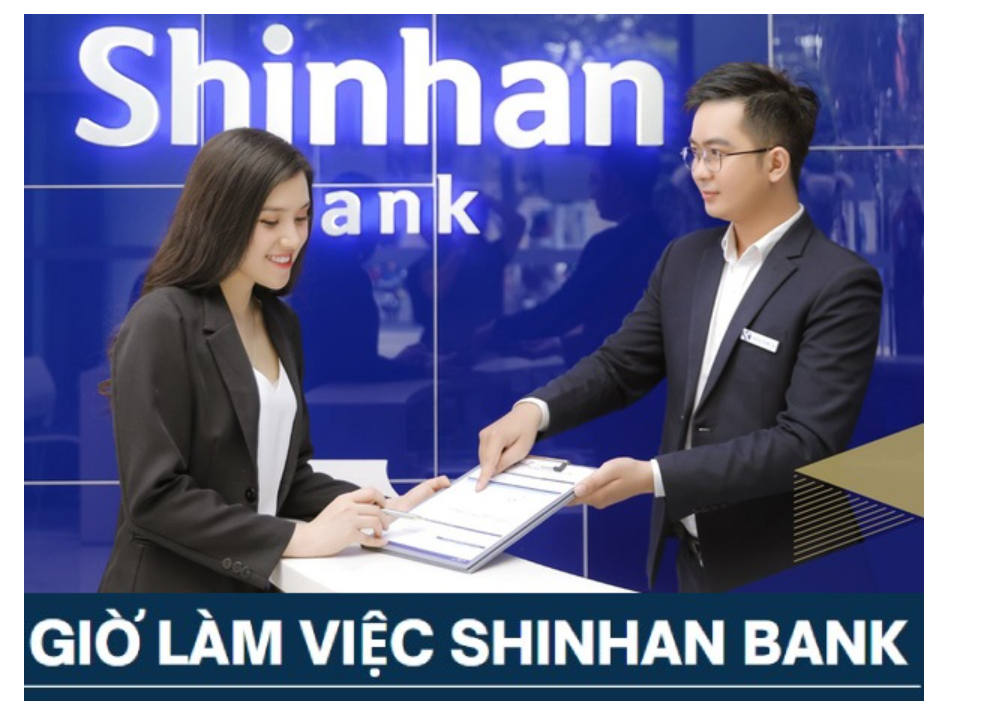 Thời gian làm việc của Shinhan Bank.