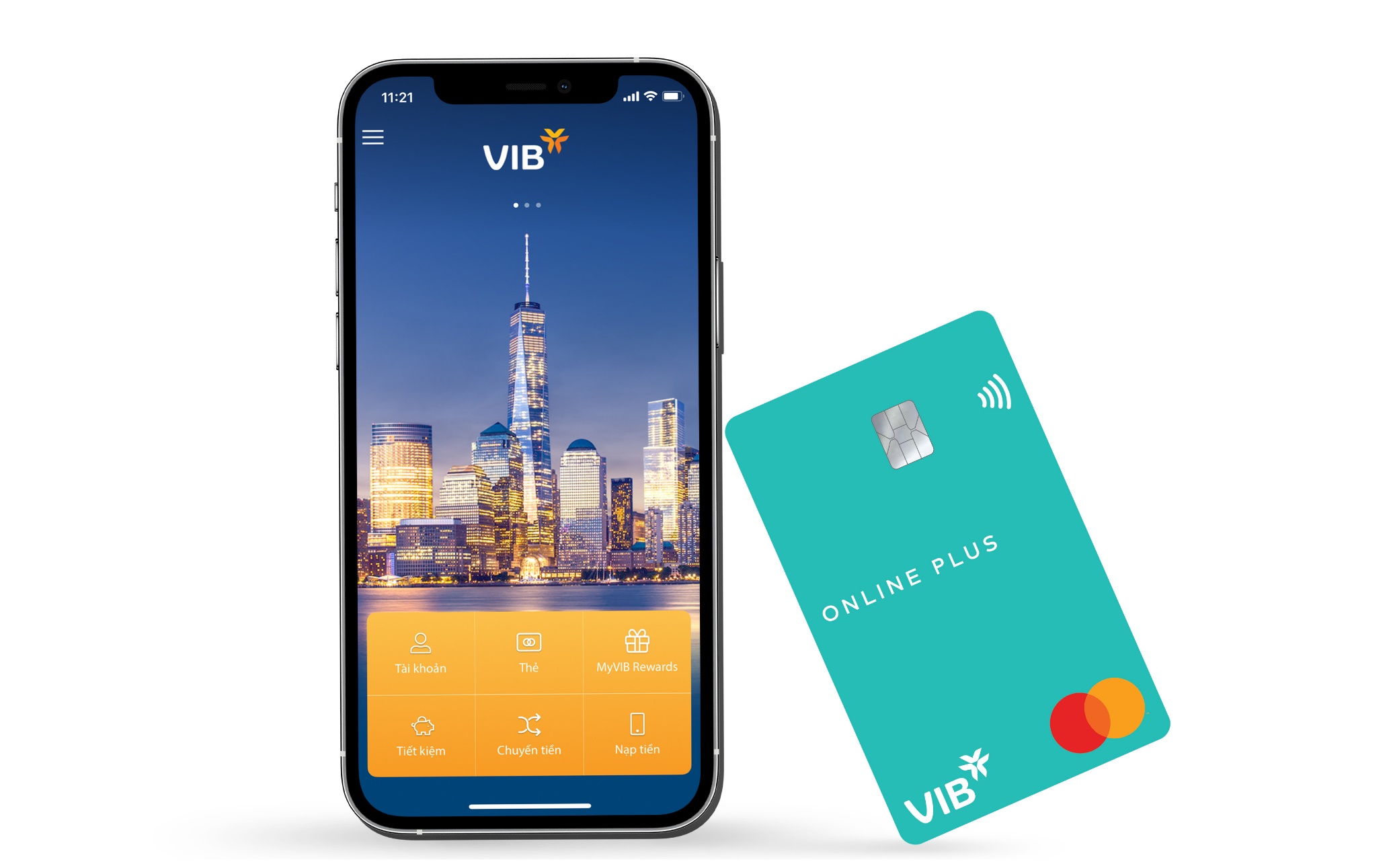 Các cách thanh toán thẻ tín dụng VIB.