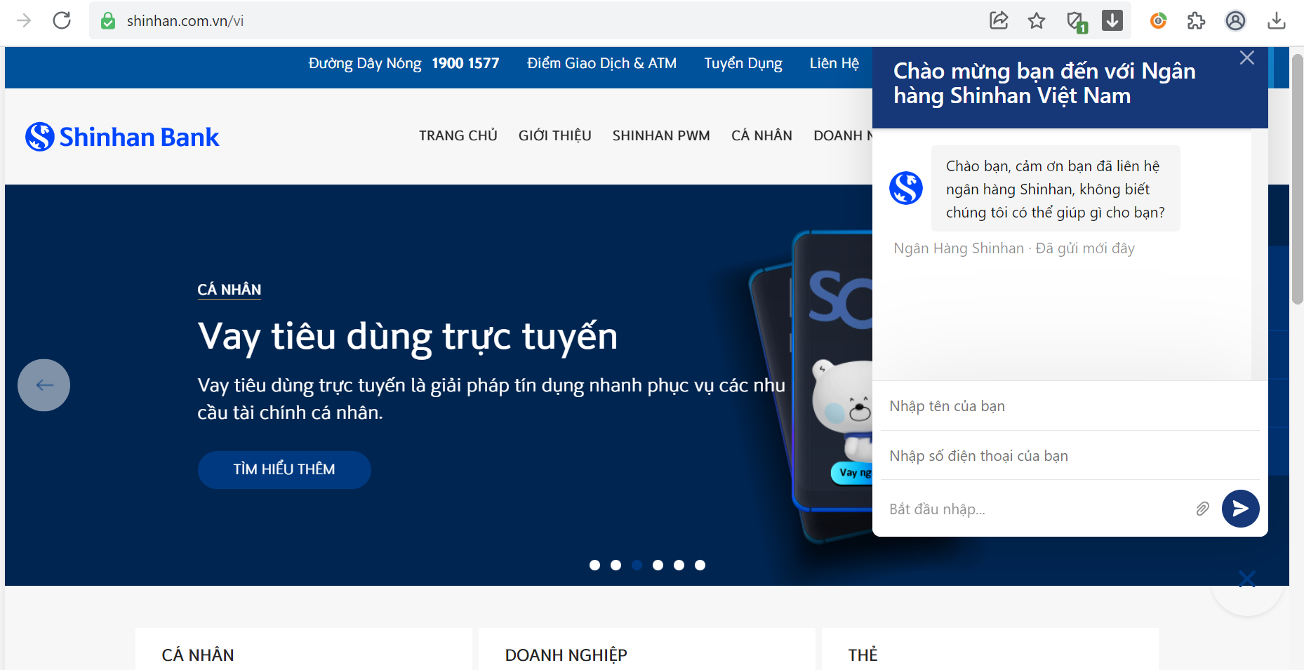 Khách hàng có thể liên lạc với ngân hàng Shinhan Bank Việt Nam theo những kênh nào nữa?