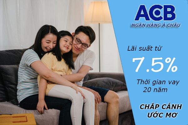 ACB một số gói vay tín chấp tốt nhất