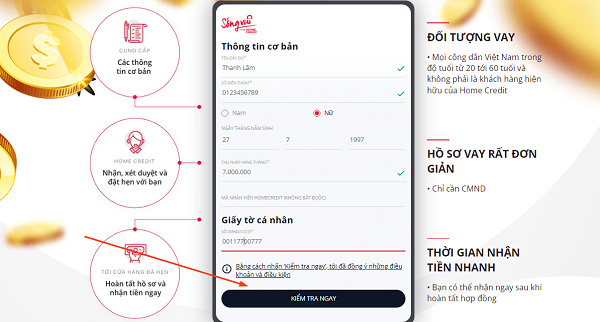 Cách kiểm tra hợp đồng vay tín chấp tại Home Credit