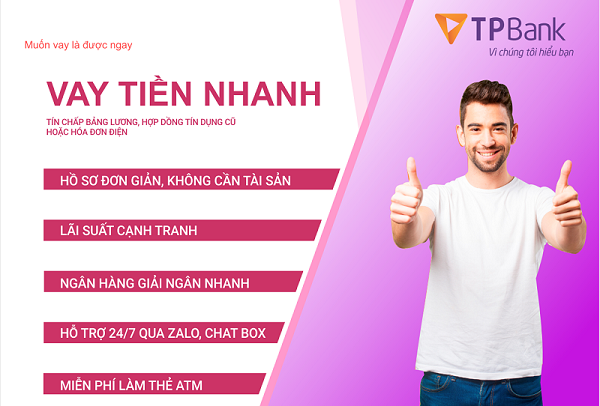 Kinh nghiệm vay tín chấp TPBank an toàn