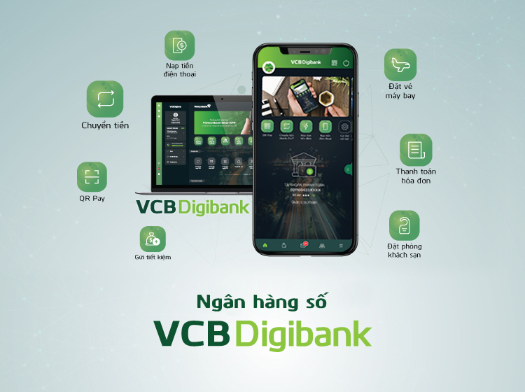 Những trải nghiệm mới mẻ của VCB Digibank.