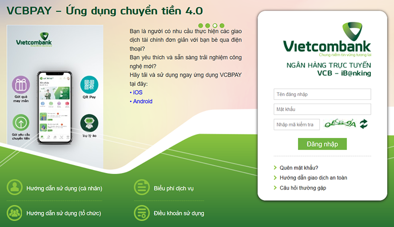 Vietcombank E-Banking là gì?