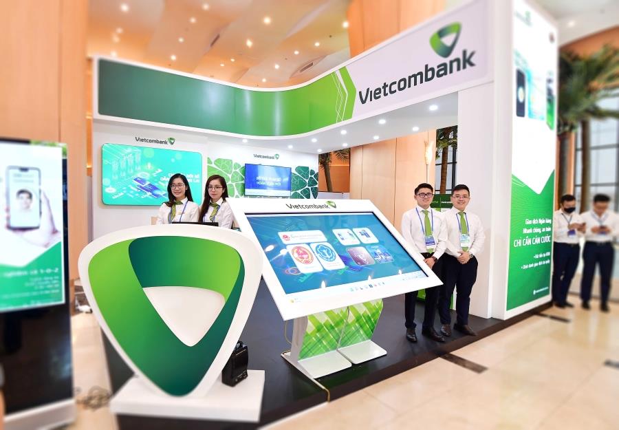 Các Trụ sở của ngân hàng Vietcombank.