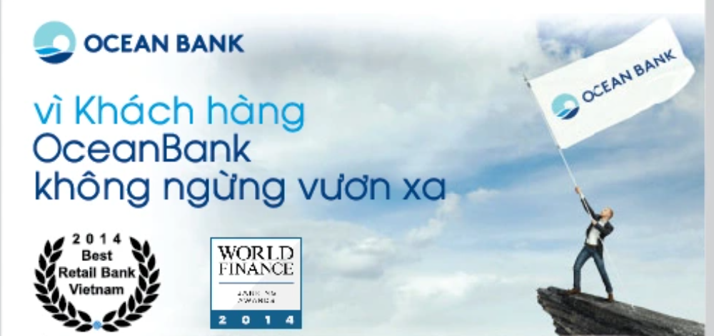 Giải thưởng Oceanbank nhận được.