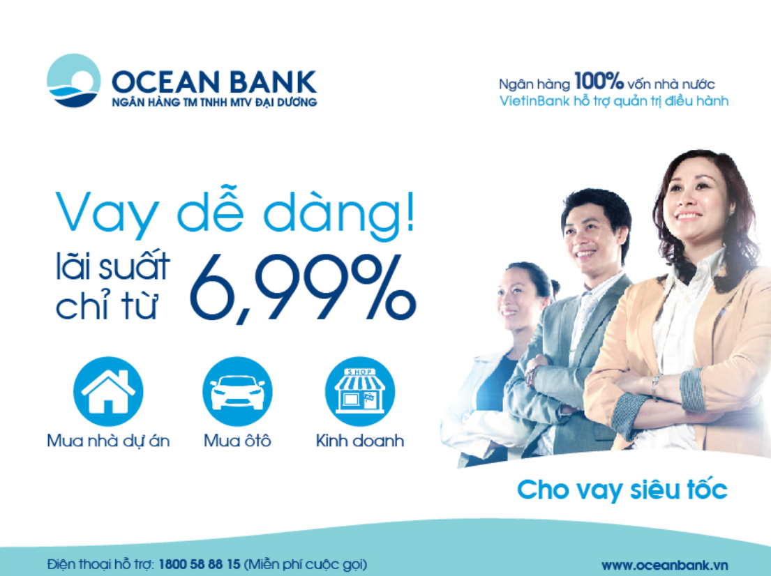 Sản phẩm dịch vụ nổi bật của Oceanbank.