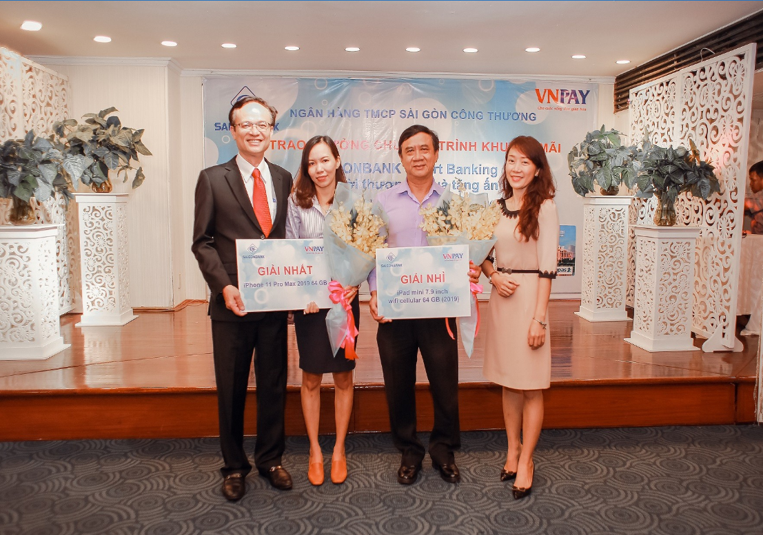 Giải thưởng Saigonbank nhận được.