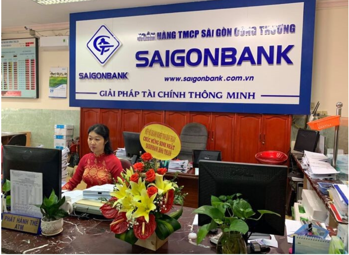 Cơ cấu tổ chức của Ngân hàng Saigonbank.