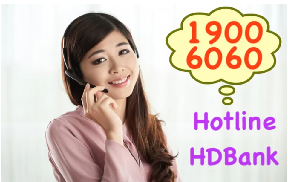 Số tổng đài của ngân hàng HD Bank.