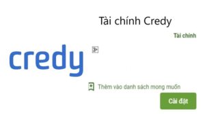 Sản phẩm dịch vụ của Credy.