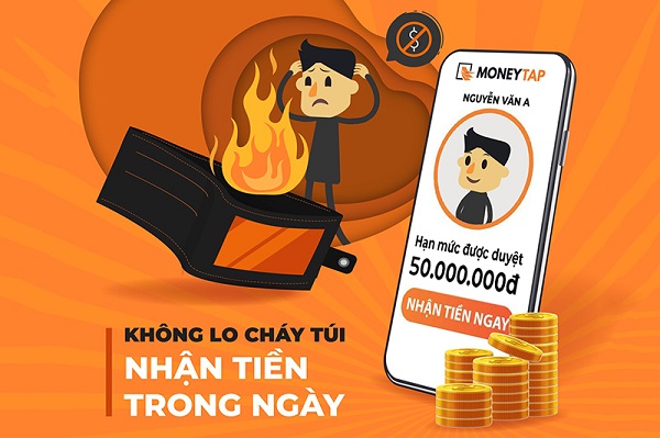 Lãi suất vay tiền nhanh Moneytap.