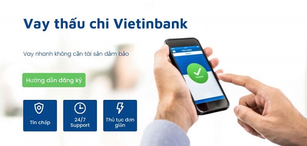 Hồ sơ thủ tục vay thấu chi Vietinbank