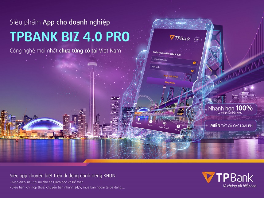 Ứng dụng này do chính nhân sự ngân hàng TPBank nghiên cứu, phát hành “make in TPBank”