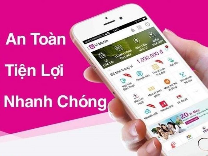 Ví Momo có ưu điểm là nhanh chóng, bảo mật và tiện lợi