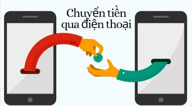 Dịch vụ chuyển tiền qua số điện thoại rất đơn giản 