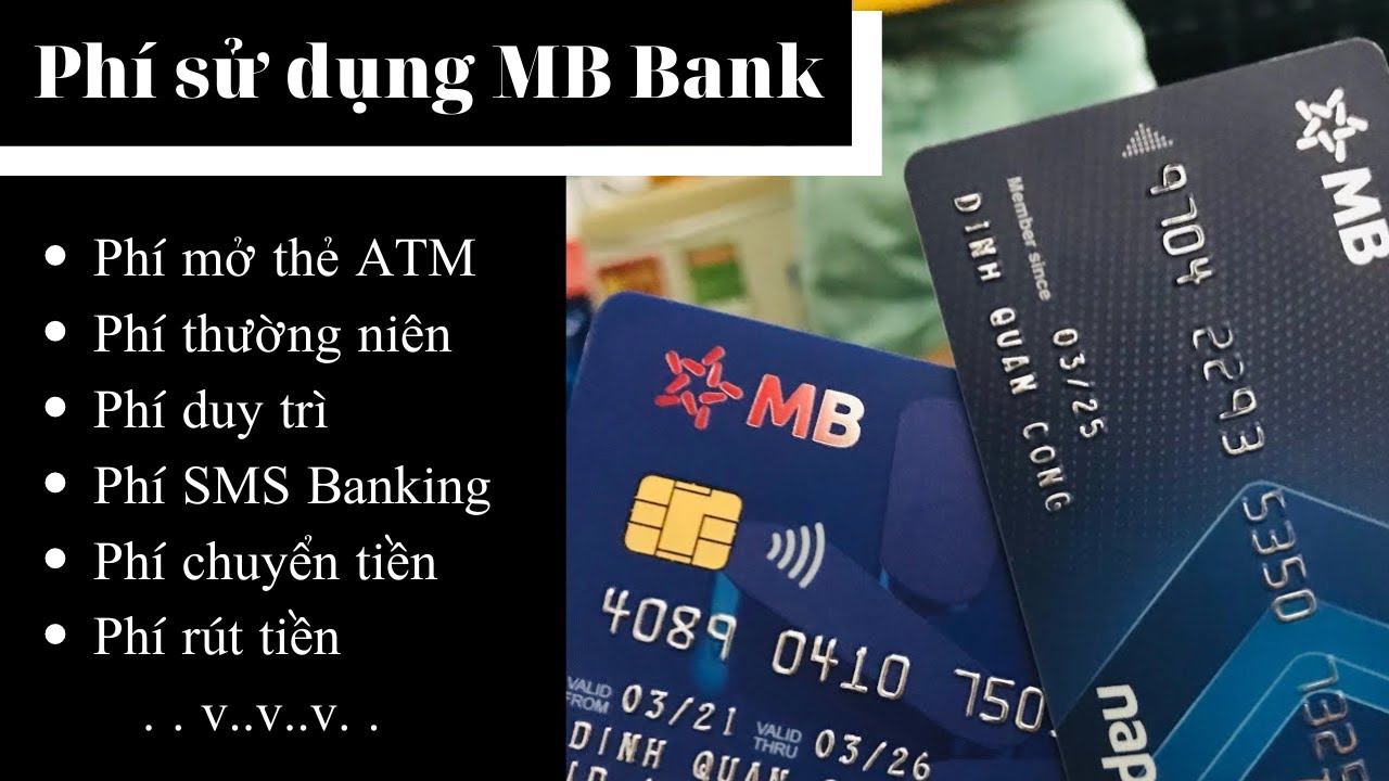 Biểu phí duy trì tài khoản MB Bank mới nhất.