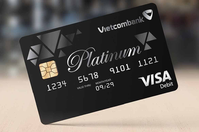 Thẻ Vietcombank Visa Platinum