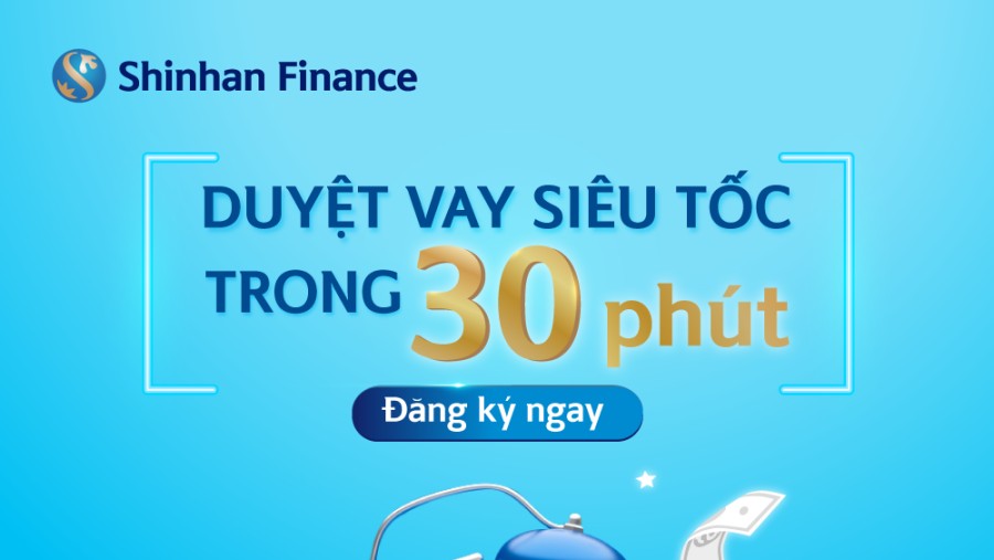 Shinhan Financial là một địa chỉ cho vay tiền nhanh tín chấp