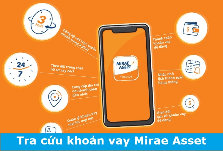 Tra cứu khoản vay Mirae Asset bằng những cách nào?