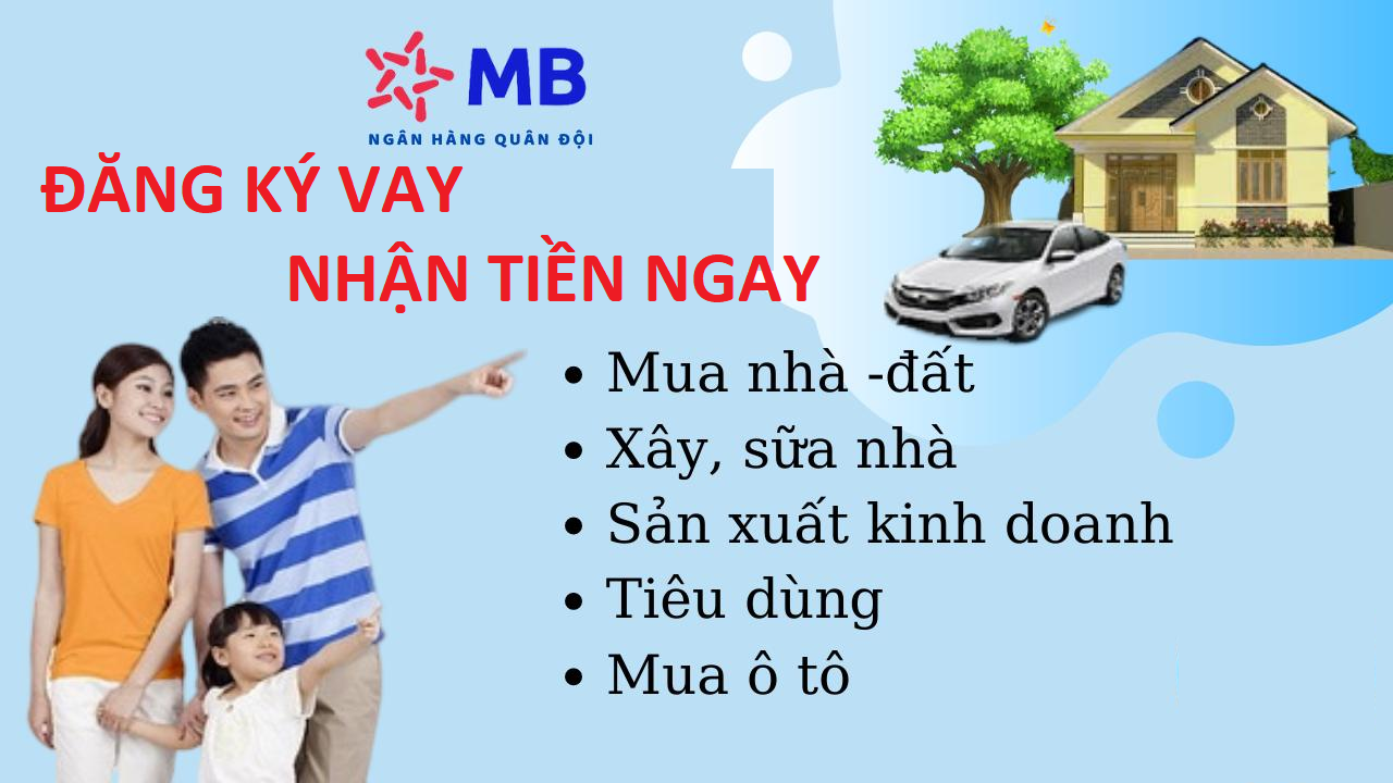 Dịch vụ hỗ trợ vay các gói vay lớn để mua nhà, mua ô tô lãi suất chỉ từ 12% - 18%/năm