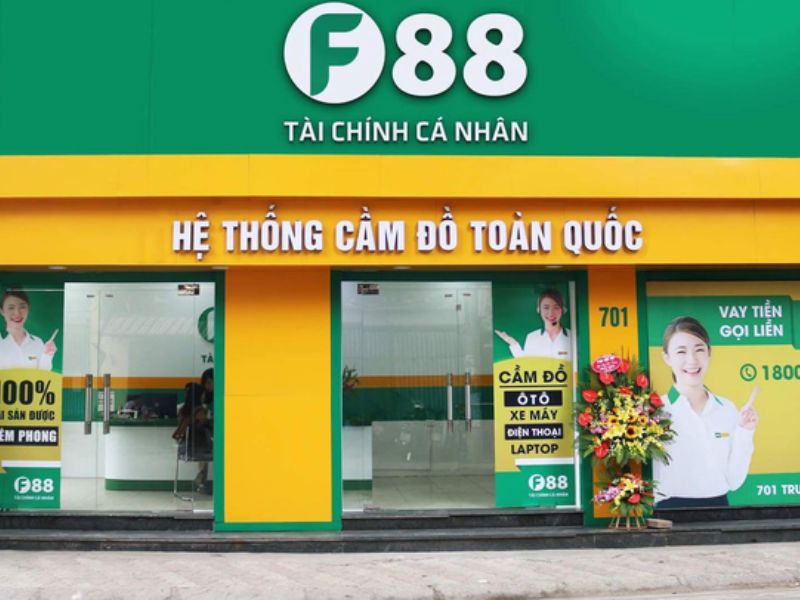 Cầm đồ F88 địa chỉ đáng tin cậy, dịch vụ nhanh chóng và đội ngũ nhân viên thân thiện